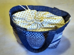 Taška přes rameno - Jeans bag