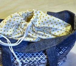 Taška přes rameno - Jeans bag